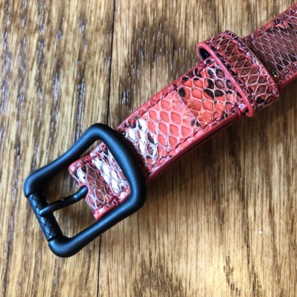 Bottega Veneta NWOT Python Skinny Belt main image 8